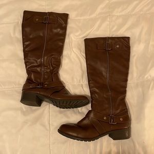 Brown riding boots size 9.5